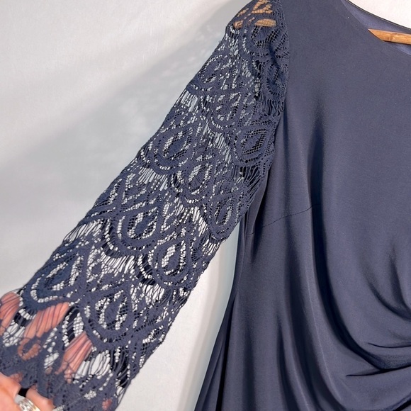 Jessica Howard Navy Cocktail Dress size 6 NWT - Picture 3 of 9